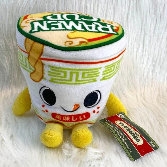 2021 Funko Ramen Cup Plushie, 5 1/2", Gamestop Exclusive, With Tag - Picture 1 of 8